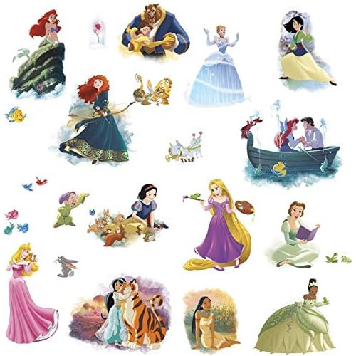 Rmk3278scs Disney Princess Dream Big Adhesivos De Pared...