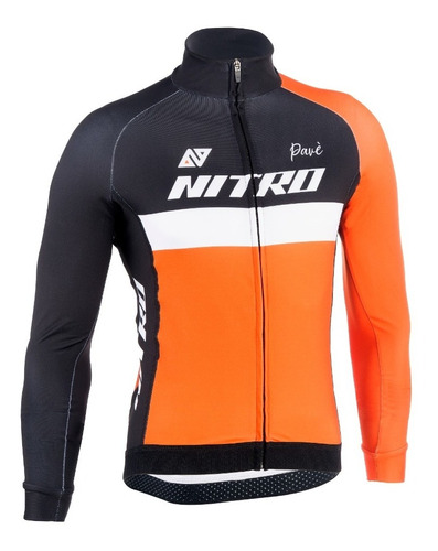 Campera Pave Slim Fit Frizada Premium Ciclismo Nitrobikes