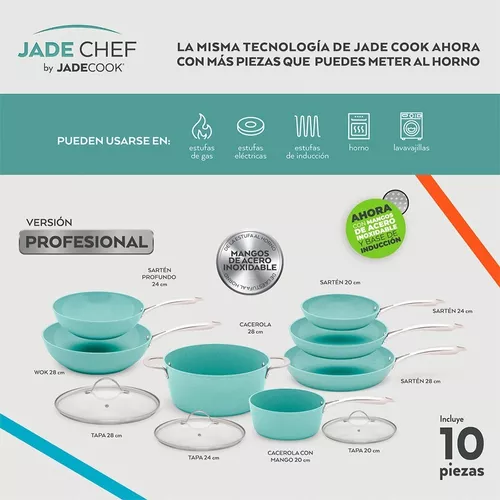 Conoce por qué debes tener una sartén Jade Cook 28 cm – CV Directo