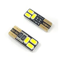Comprar Lampara T10 6 Led Blanca 5050 W2.1x9.5d Canbus 12v X2 Un.