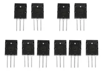 Comprar 5 Pares Transistor De Audio Combinado De Alta Potencia Negro