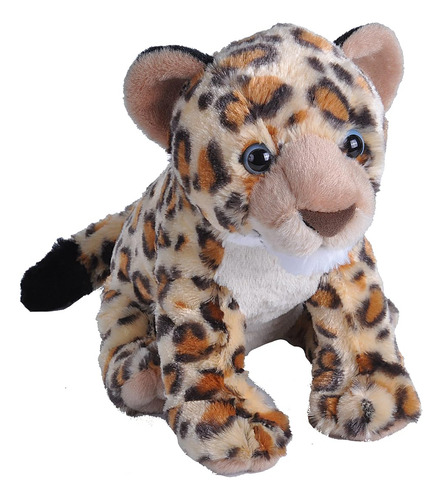 Wild Republic Peluche De Cachorro De Leopardo, Animal De Pe. Color Multicolor