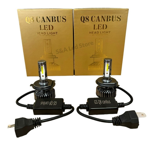 Kit Cree Led Smart Q8 Cambus H4 No Error  Luz Alta Y Baja