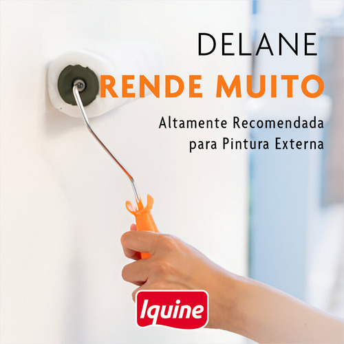 Tinta Branco Gelo Fosco Alto Rendimento E Cobertura Iquine