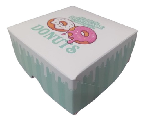 Embalagem/ Caixinha Para Donuts- 50 Unidades