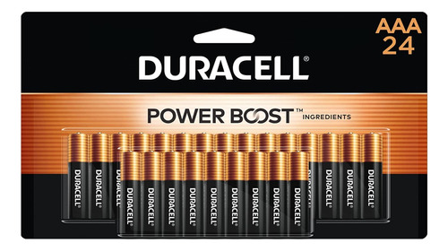 Pilas Aaa Alcalinas Duracell Power Boost Blister 24 Unidades