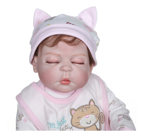 Imagen 3 de 8 de Decdeal - Muñeca De Silicona Para Bebé (55,8 Cm)
