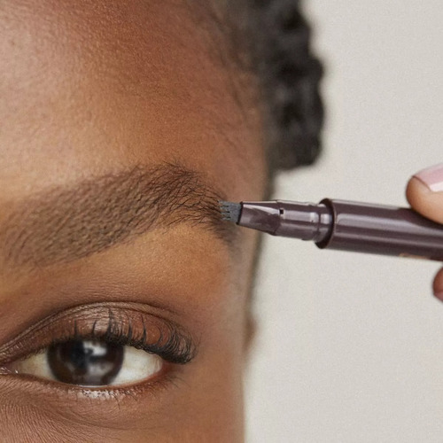 Pincel Delineador Para Cejas Castaño Claro Natura Una