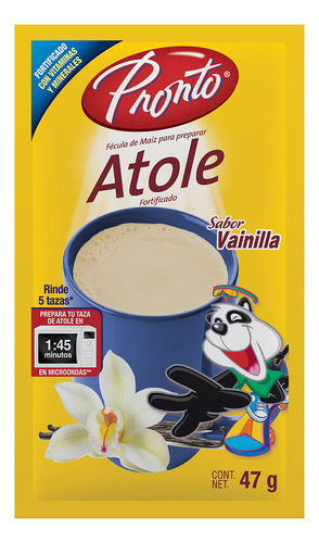 Atole Pronto Sabor Vainilla 47g