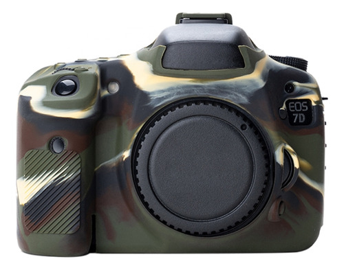 Funda Protectora De Silicona Suave Para Canon Eos 7d