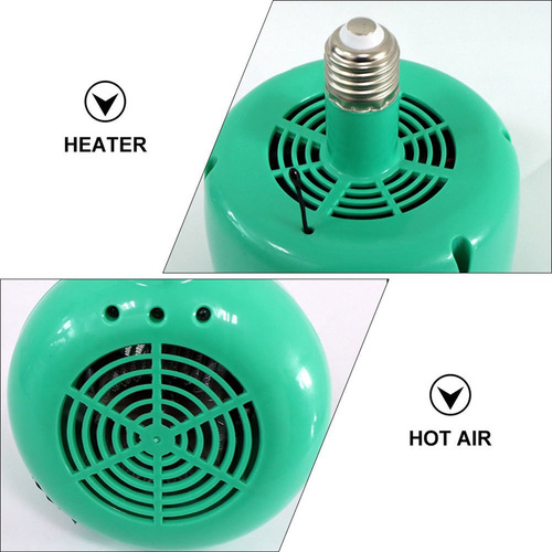 1pc Calentador Ventilador Luz De Calor Para Pollo Casero