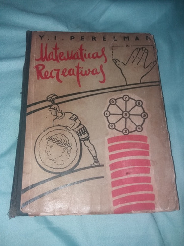 Libro Antiguo Matemáticas Recreativas Perelman 1959