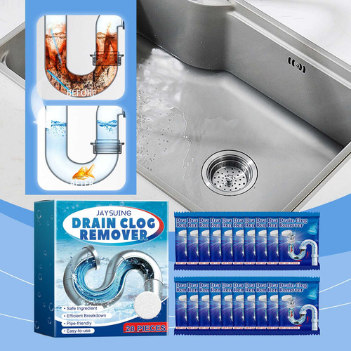 Tabletas De Dragado G Pipe, Eliminador De Suciedad Y Obstruc