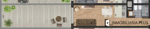 Monoambiente En Venta En Pocitos Con Barbacoa, Lavadero Y Más A Pasos De La Rambla De Montevideo