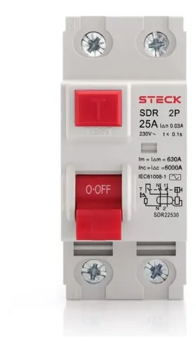 Foto real de Steck SDR 25 A 30 mA — DR bipolar