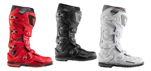 Bota Gaerne Cross Sg 22 Black Red Cross Trilha + Oculos Fxm