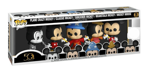 Funko Pop Mickey 50 Aniversario 5 Pack