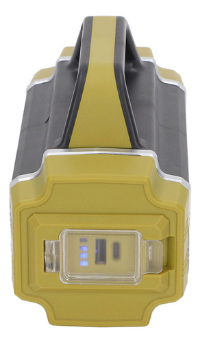 Linterna Solar Portátil Con Iluminación Frontal, 6 Gear Supe