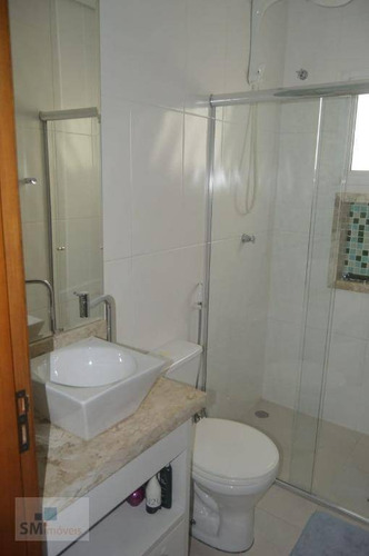 Cobertura Com 2 Dormitórios À Venda, 140 M² Por R$ 562.000,00 - Vila Pires - Santo André/sp - Co0162