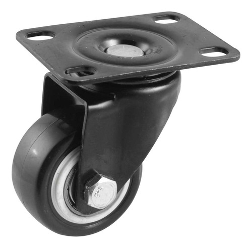  Rodaja Negra Pu C/balero Gira. 2-1/2'' (65x32mm) Weston 