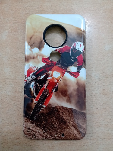 Funda Moto Biker Deporte Compatible Con Motorola G7 G7 Plus