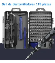 Comprar Destornilladores Precisión 115 Pzas Reparación Celulares
