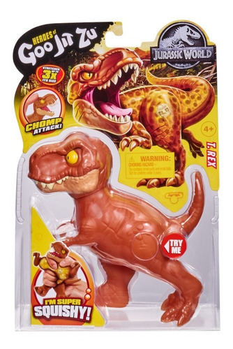 Muñecos Heroes Of Goo Jit Zu Jurassic World T- Rex Dgl Games