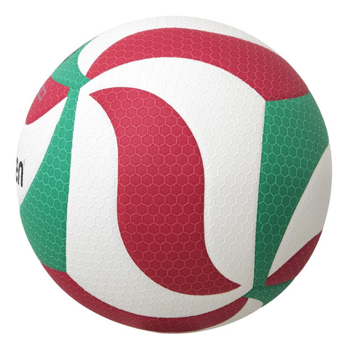Molten Balón Voleibol V5m5000,tricolor Laminado, Número 5 Verde