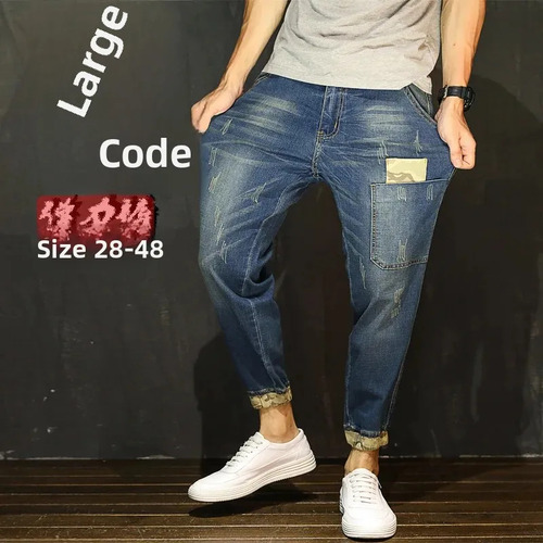 Vaqueros Cortos Ajustados De Estilo Coreano Para Hombre, Tal