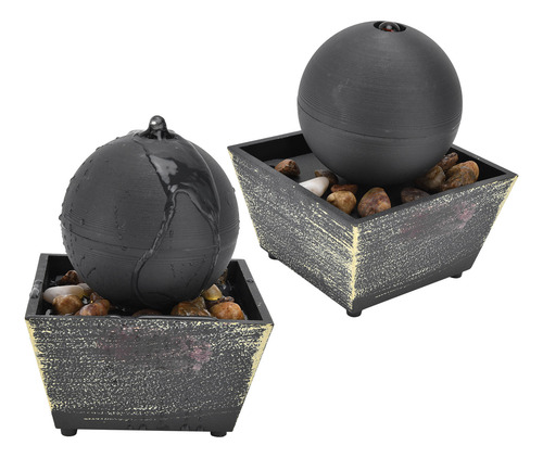 Fuente De Agua De Escritorio, 3 V, Usb, Bola De Mesa Para In