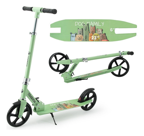 Kick Scooter Para Mayores De 6 Años, Niños, Adolescentes Y A