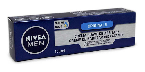 Crema De Afeitar Nivea Men 100ml Pack (7 Unid) Originals