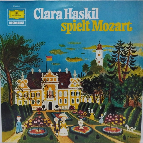 Clara Haskil Spielt Mozart*  Clara Haskil Spielt Mozart Lp