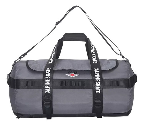 Bolso Mochila Alpine Skate Amplio Viaje 15870 Gris