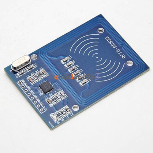 Imagen 4 de 7 de Kit Rfid Rc522 Con Lector + Llavero + Tarjeta Para Arduino