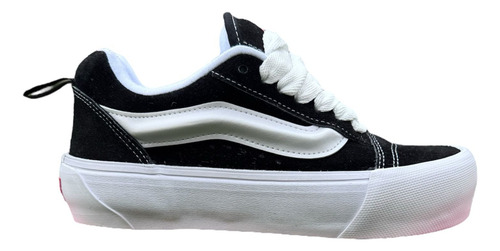 Vans Knu Skool Negro C/blanco Originales Importadas