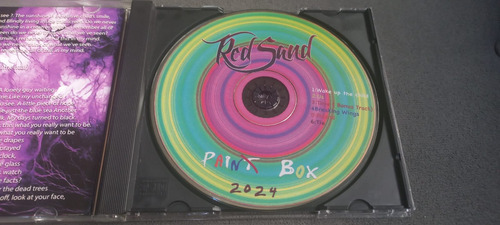 Red Sand Paint Box Cd Importado Estándar