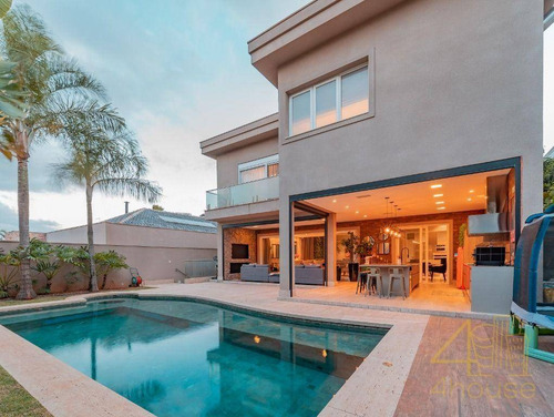 Imagem 1 de 30 de 18 Do Forte Residencial. Casa De Condomínio À Venda, 597 M², Fino Acabamento, Varanda Gourmet, Piscina, 5 Suítes E 4 Vagas. - Ca0604