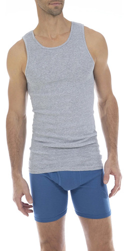 Pack 6 Playeras George Interiores De Tirante Para Hombre S