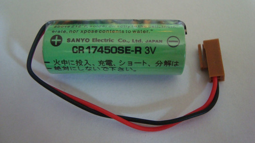 Bateria Lithium Cr17450se- R 3v. Para Cnc Fanuc