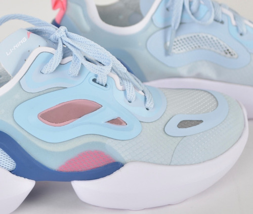Imagen 3 de 5 de Tennis Li-ning Reburn Original Nuevo Azul Palomares Fpx