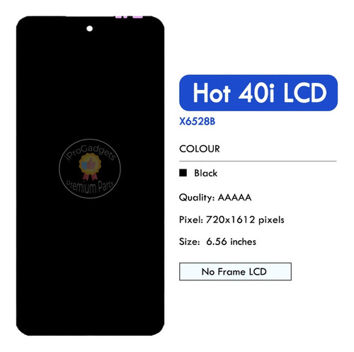 Zc Pantalla Táctil Lcd Para Infinix Hot 40i X6528b 90hz