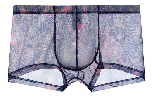 Calzoncillos Tipo Bóxer Para Hombre, Transparentes, Con Esta