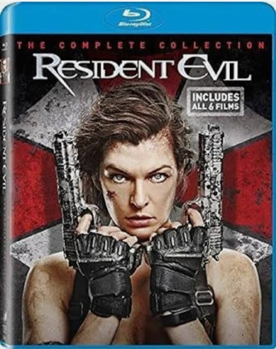 Resident Evil 4,5,6 En Discos Bluray En Alta Definicion