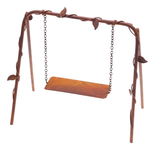 Dollhouse En Miniatura Swing Simulación Swing 1: 12
