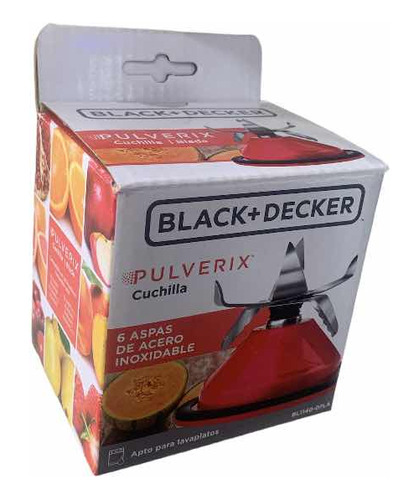 Cuchilla Licuadora Black And Decker Pulverix