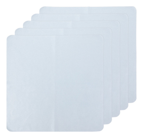 Paños De Microfibra Para Limpieza De Gafas De Sol, 5 Piezas