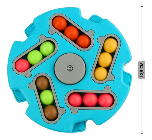 Quebra-cabeça Fingertip Spinner Gyro Rubicks Cube Antistress