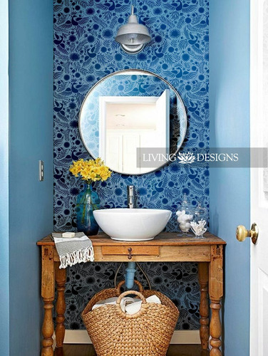 Imagen 2 de 6 de Plantilla Decorativa Ave Otomi 60 X 60 Stencil Vinil