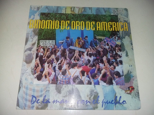 Lp Vinilo Disco Binomio De Oro De La Mano Con El Pueblo